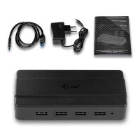 i-tec® USB-Hub USB 3.0 Advance Charging 4-fach schwarz