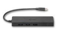 i-tec® USB-Hub Advance Series Slim USB-C 3-fach schwarz