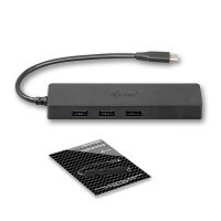 i-tec® USB-Hub Advance Series Slim USB-C 3-fach schwarz