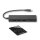 i-tec® USB-Hub Advance Series Slim USB-C 3-fach schwarz