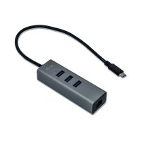 i-tec® USB-Hub USB-C Metal 3-fach grau