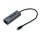 i-tec® USB-Hub USB-C Metal 3-fach grau