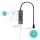 i-tec® USB-Hub USB-C Metal 3-fach grau