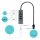 i-tec® USB-Hub USB 3.0 Metal 4-fach grau