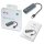 i-tec® USB-Hub USB 3.0 Metal 4-fach grau