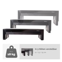 Fellowes Monitorständer Designer Suites schwarz