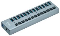 i-tec® USB-Hub USB 3.0 Charging 13-fach grau