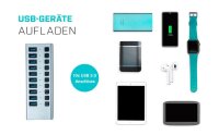i-tec® USB-Hub USB 3.0 Charging 10-fach grau