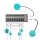 i-tec® USB-Hub USB 3.0 Charging 10-fach grau