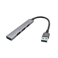 i-tec® USB-Hub USB 3.0 Metal 4-fach grau