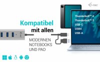 i-tec® USB-Hub USB-C/USB-A Charging Metal 7-fach grau