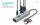 i-tec® USB-Hub USB-C/USB-A Charging Metal 7-fach grau