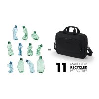 DICOTA Laptoptasche Eco Top Traveller BASE Kunstfaser schwarz D31671-RPET bis 44
