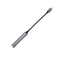 i-tec® USB-Hub USB-C Metal 4-fach grau