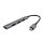 i-tec® USB-Hub USB-C Metal 4-fach grau