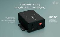 i-tec® USB-Hub USB-C/USB-A Metal Charging + data 10-fach schwarz