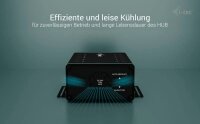 i-tec® USB-Hub USB-C/USB-A Metal Charging + data 10-fach schwarz