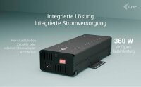 i-tec® USB-Hub USB-C/USB-A Metal Charging + data 20-fach schwarz