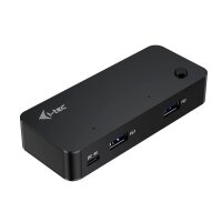 i-tec® USB-Hub Universal KVM 4-fach schwarz