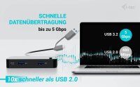 i-tec® USB-Hub Universal KVM 4-fach schwarz