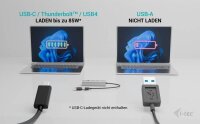 i-tec® USB-Hub Universal Charging Metal 4-fach grau