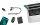 i-tec® USB-Hub USB-A/USB-C Metal  4-fach grau