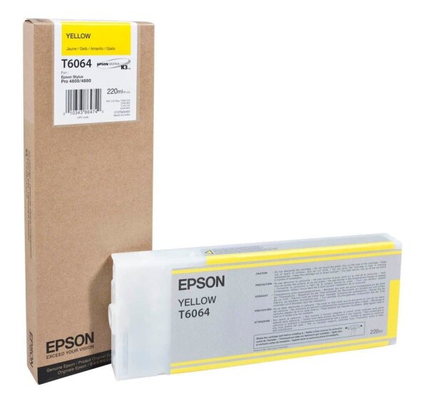 EPSON T6064 gelb Druckerpatrone