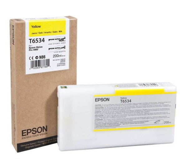EPSON T6534 gelb Druckerpatrone
