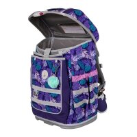 Mc®Neill Schulranzen-Set COMPACTO DSCHUNGEL Kunstfaser lila