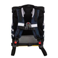 Mc®Neill Schulranzen-Set COMPACTO TRON Kunstfaser...