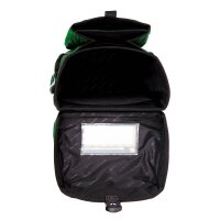 Mc®Neill Schulranzen-Set COMPACTO WOW Kunstfaser grün