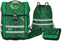 Mc®Neill Schulranzen-Set PERFECTO WOW Kunstfaser...