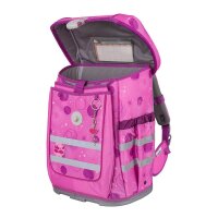 Mc®Neill Schulranzen-Set COMPACTO PINKY Kunstfaser pink