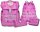 Mc®Neill Schulranzen-Set COMPACTO PINKY Kunstfaser pink