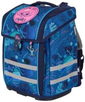 Mc®Neill Schulranzen-Set PERFECTO DISNEY STITCH Kunstfaser blau