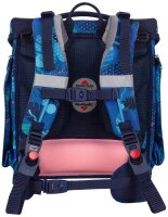 Mc®Neill Schulranzen-Set PERFECTO DISNEY STITCH Kunstfaser blau