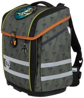 Mc®Neill Schulranzen-Set PERFECTO STAR WARS MANDALORIAN Kunstfaser olivgrün