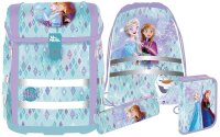 Mc®Neill Schulranzen-Set PERFECTO FROZEN Kunstfaser blau