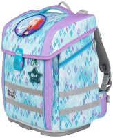 Mc®Neill Schulranzen-Set PERFECTO FROZEN Kunstfaser blau