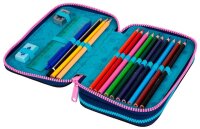 CoolPack Federmäppchen befüllt Jumper 2 Disney Stitch Motiv 35-teilig, 21,5 x 14