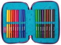 CoolPack Federmäppchen befüllt Jumper 3 Disney Stitch Motiv, 23,0 x 10,0 cm