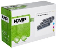 KMP H-T246CMY  cyan, magenta, gelb Toner kompatibel zu HP...