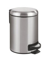 WENKO Leman Kosmetikeimer 3,0 l silber, 1 St.