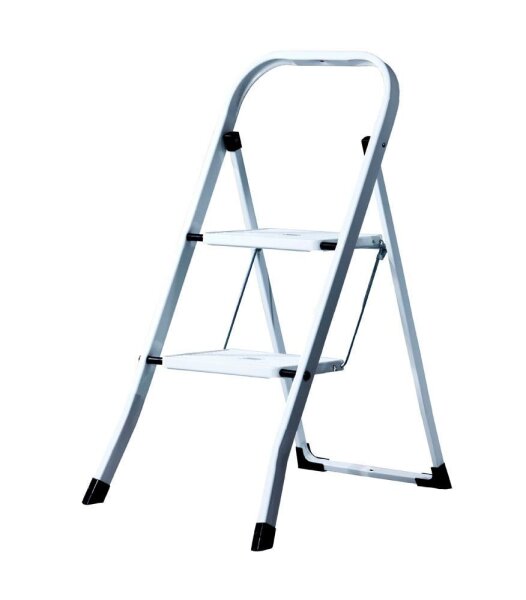 KRAUSE Klapptritt Toppy weiß 2 Stufen, H: 90,0 cm