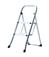KRAUSE Klapptritt Toppy weiß 2 Stufen, H: 90,0 cm