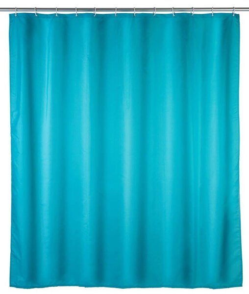 WENKO Duschvorhang blau 180,0 x 200,0 cm