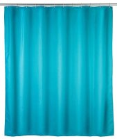 WENKO Duschvorhang blau 180,0 x 200,0 cm