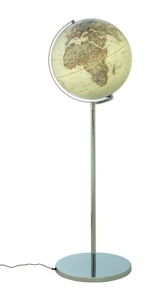 TROIKA® Leuchtglobus SOJUS LIGHT silber
