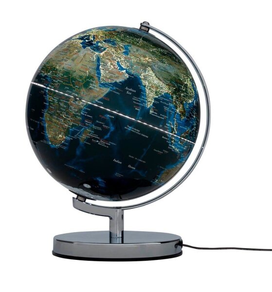 TROIKA® Leuchtglobus TERRA CITY LIGHT