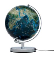 TROIKA® Leuchtglobus TERRA CITY LIGHT